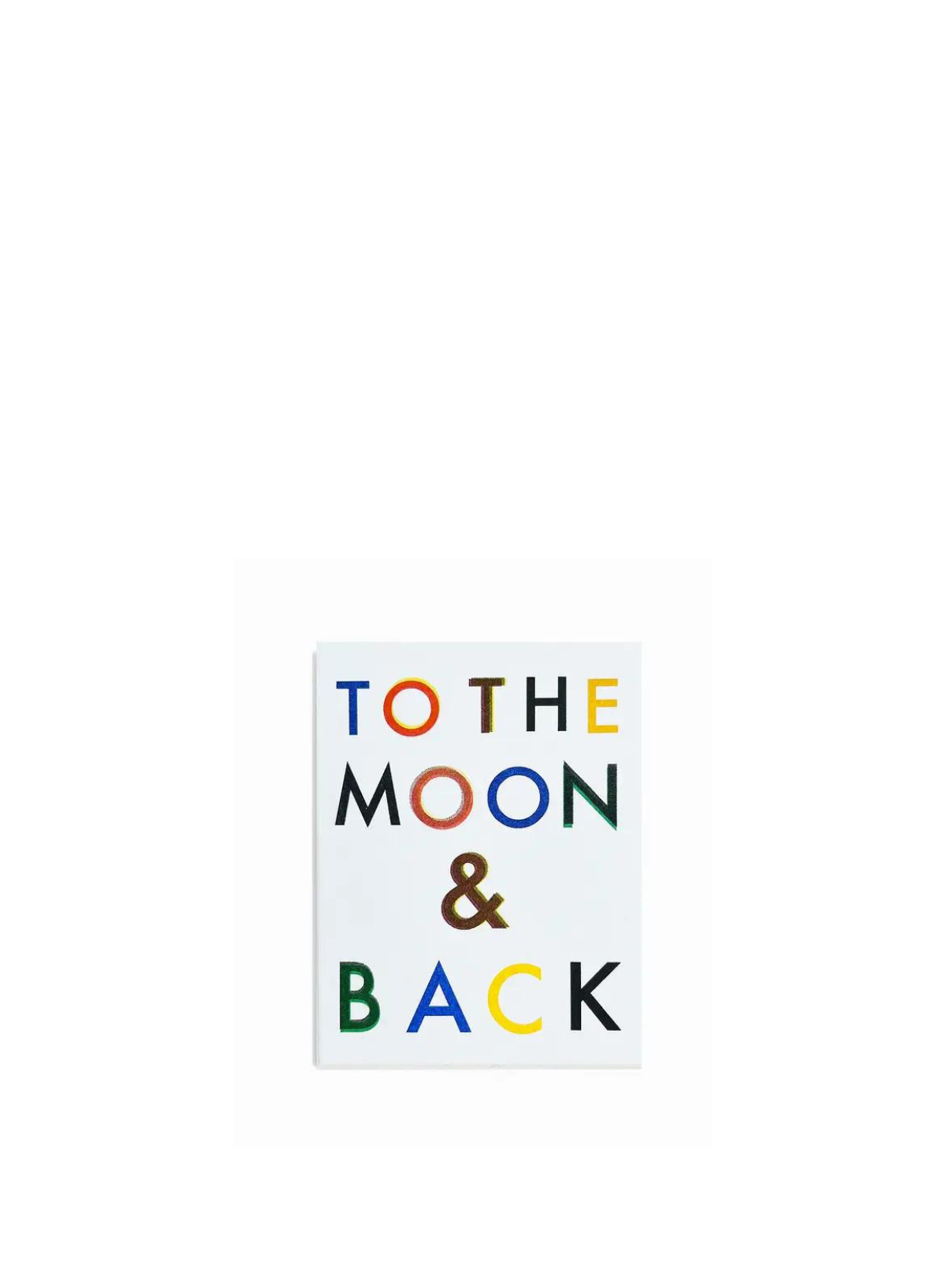 To The Moon & Back' Mini Card from Scout Editions