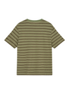 Kikki Jacq Stripe Tee in Sage from Anerkjendt