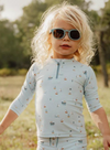 Blue Wayfarer Kids Sunglasses from Little Dutch