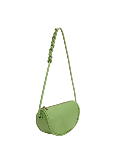 Ecoleather Bag with Special Hanger in Green from Nice Things