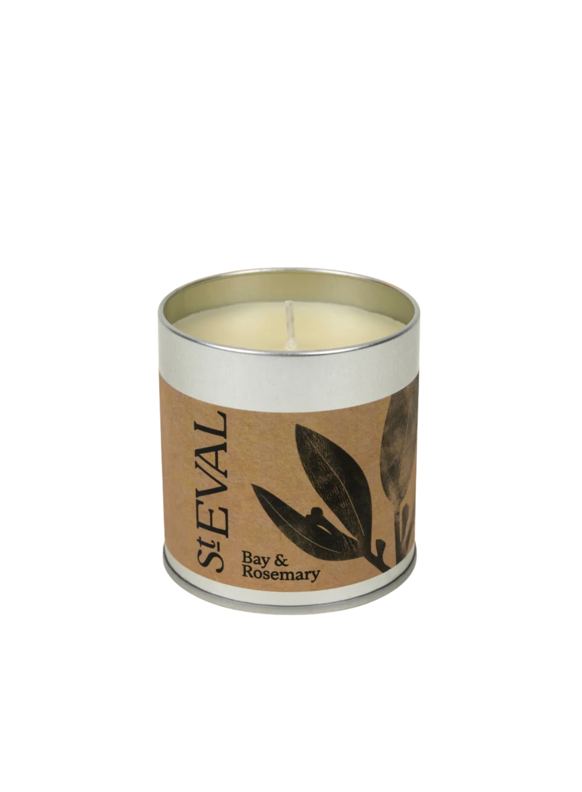 St Eval Scented Tin Candle - Bay & Rosemary