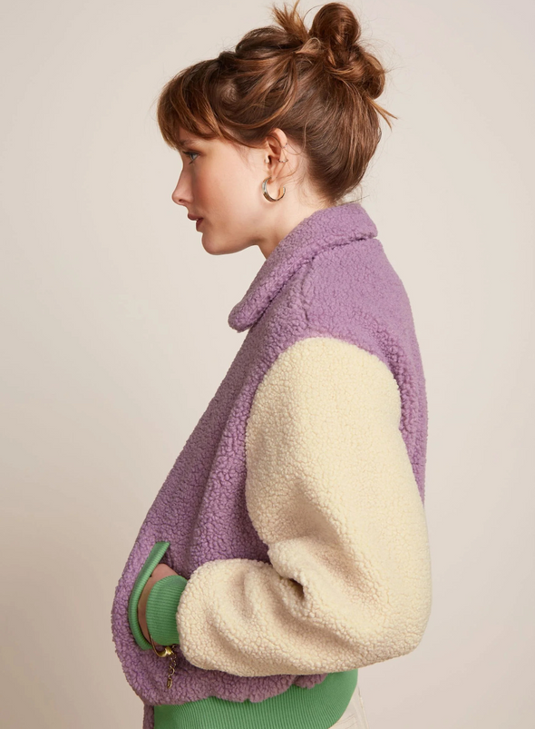 Fay Jacket Teddy in Sheer Lilac from King Louie