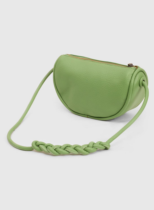 Ecoleather Bag with Special Hanger in Green from Nice Things