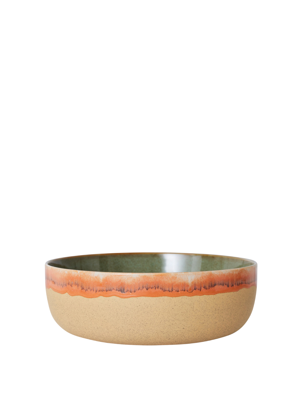 70's Ceramics Salad Bowl in Shore from HK Living