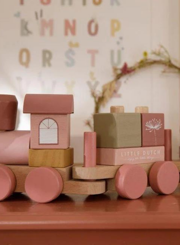 Stacking Train in Wild Flowers from Little Dutch