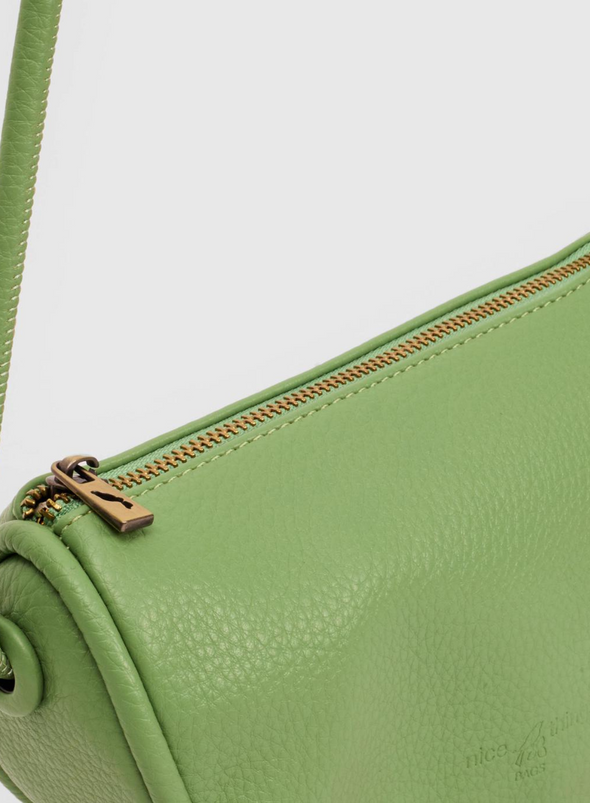 Ecoleather Bag with Special Hanger in Green from Nice Things