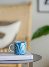 Ninka Blue Stoneware Mug from Bloomingville