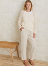 Taormina Trousers in Beige from Yerse