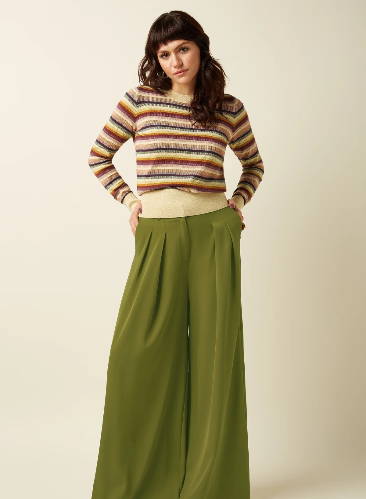 Agnes Top Mercury in Cream from King Louie