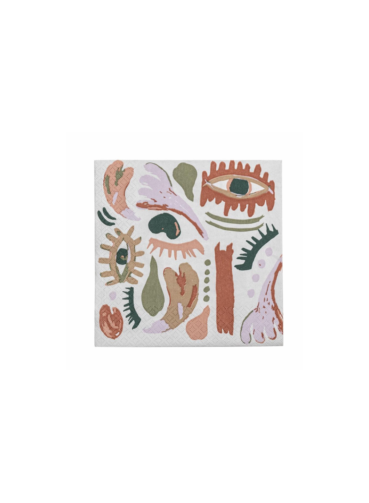 Horus Orange Napkins from Bloomingville
