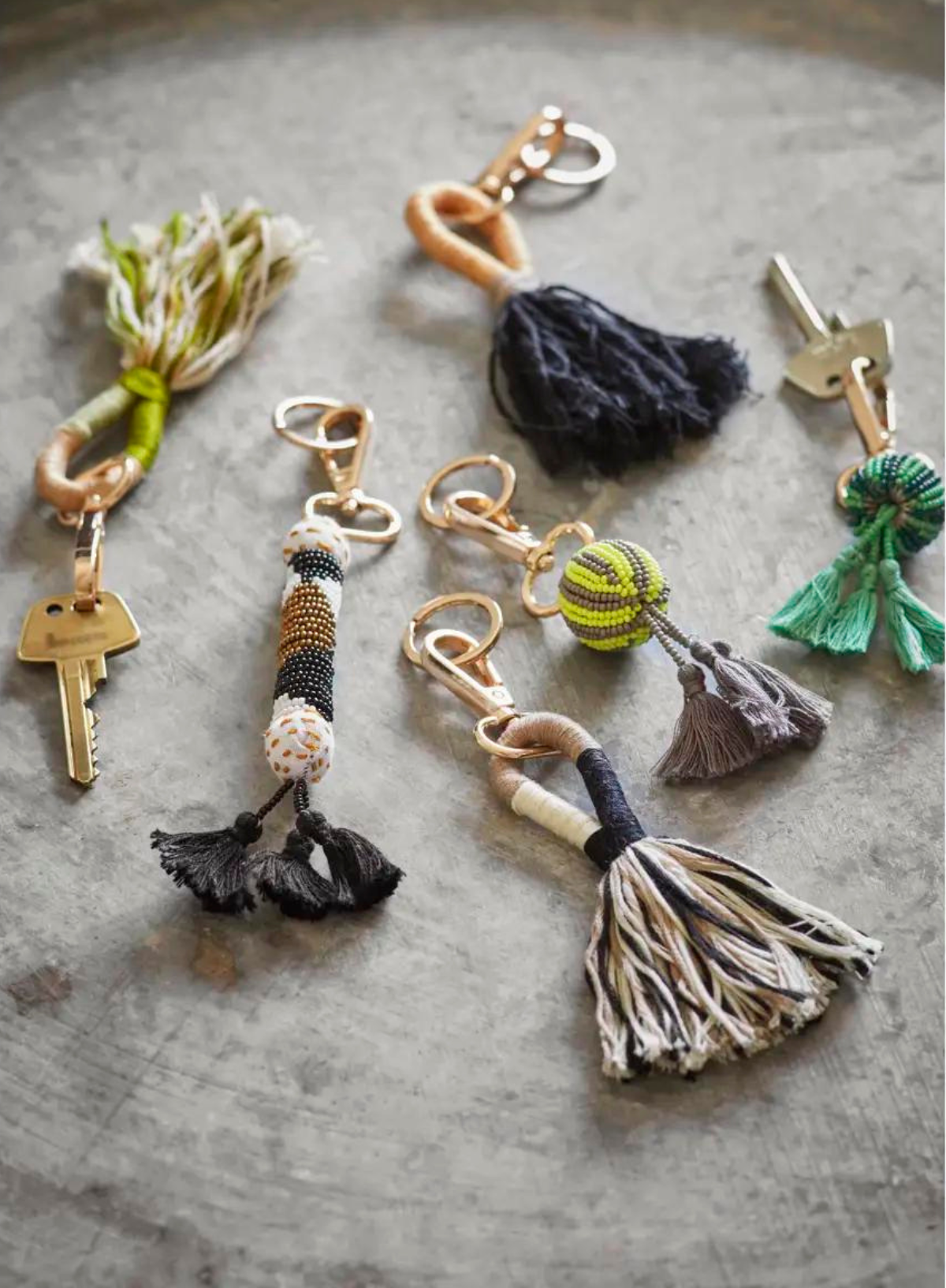 Key Hanger with Tassel from Madam Stoltz