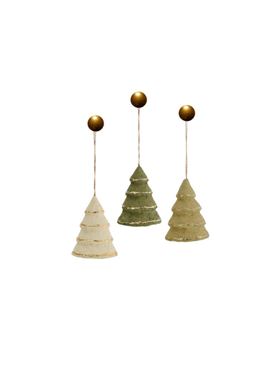 Hanging Paper Mache Trees from Madam Stoltz
