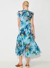 Calipso Dress in Turquoise Print from Suncoo