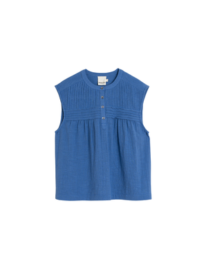 Sleeveless Top in Cobalt Blue from Indi & Cold