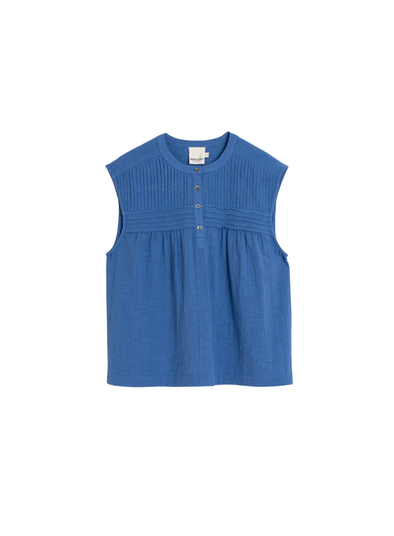 Sleeveless Top in Cobalt Blue from Indi & Cold