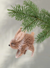 Bristle Rabbit Christmas Decoration from Studio THIE