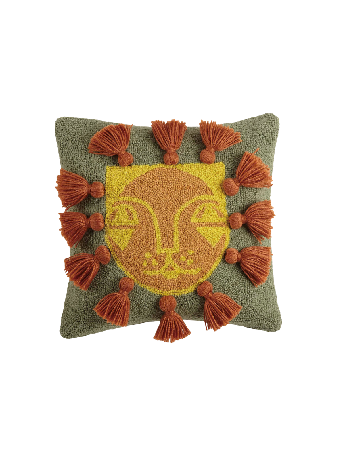 Leo with Tassels Hook Pillow from Peking Handicraft