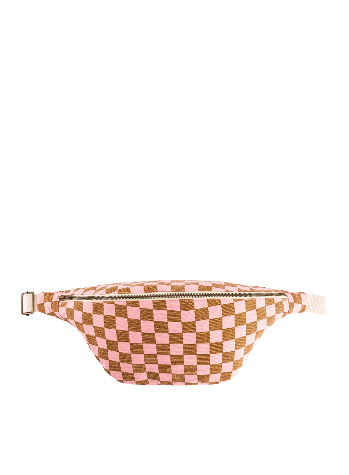 Rose in April Bum Bag Checkerboard Strawberry