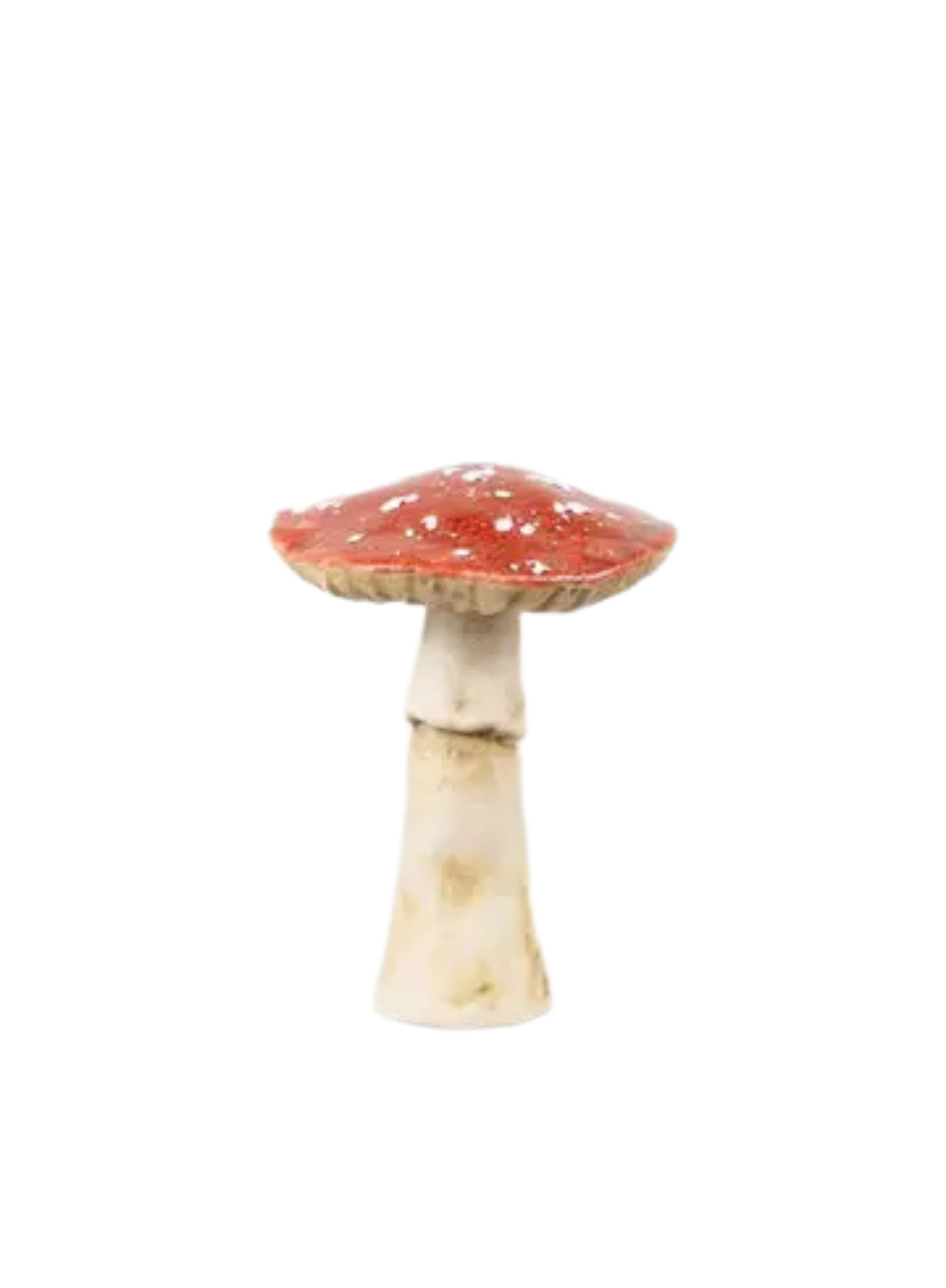 Gainsborough Giftware Red & White Mushroom Decoration, 12.4cm