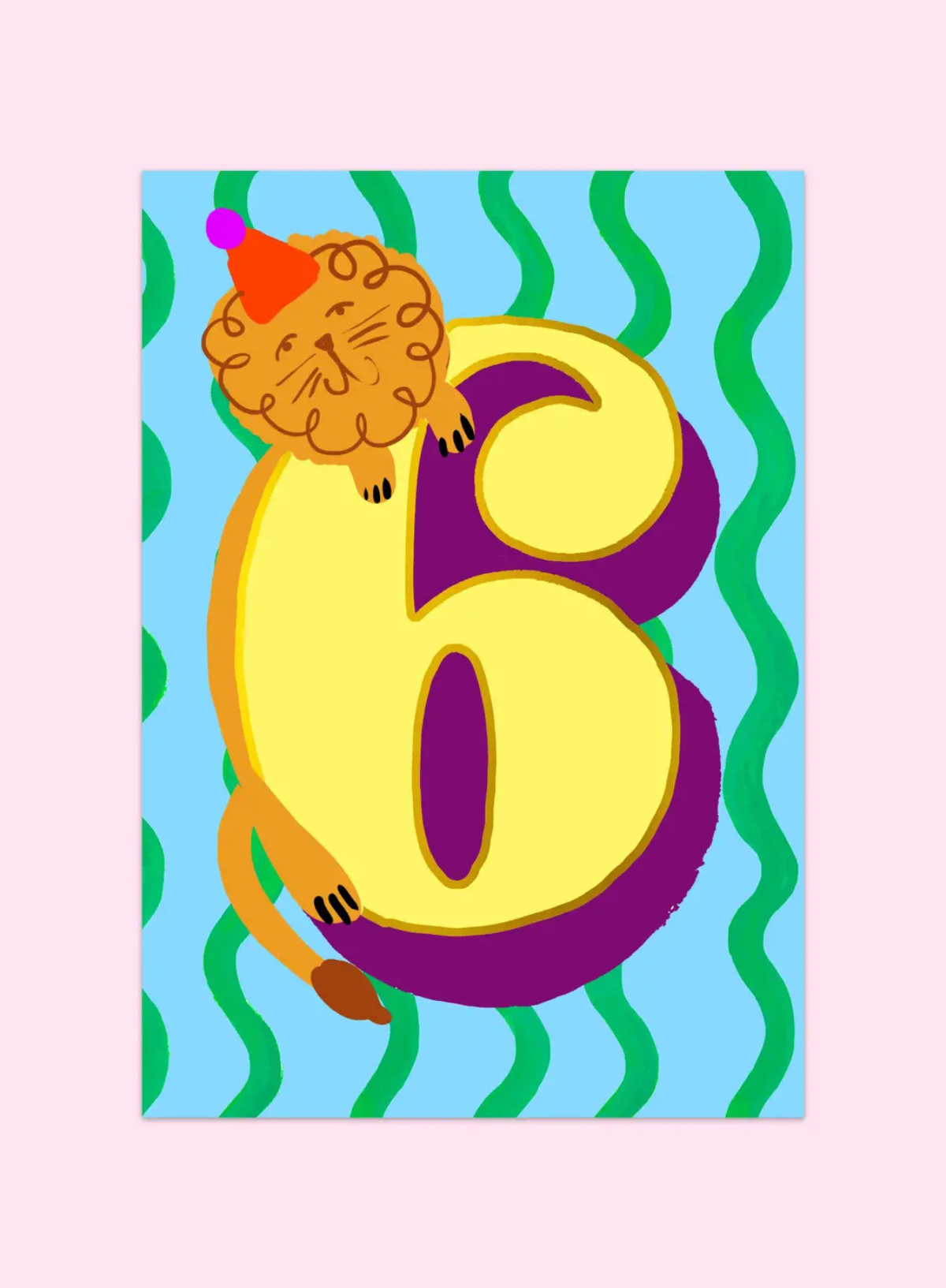 Age 6 Card from Eleanor Bowmer