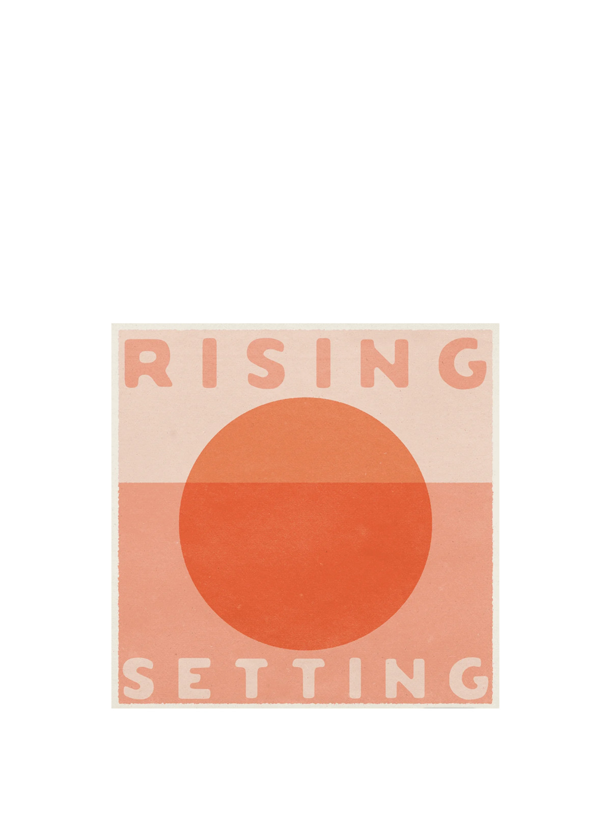 Rising Setting Print from Cai & Jo