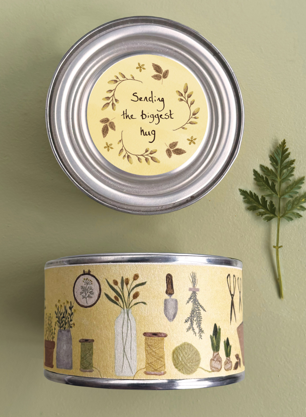 East of India Country candle Sending the biggest hug