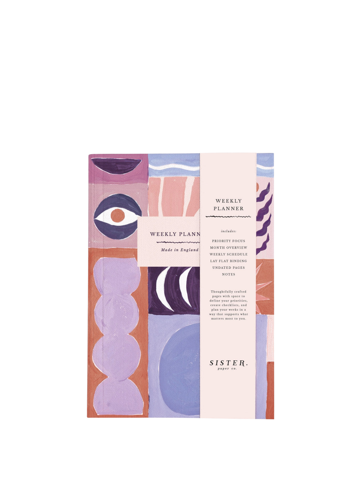 Sister Paper Co. Studio Abstract Weekly Planner