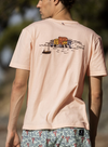 Lugny Cotton T-Shirt in Pink from Faguo