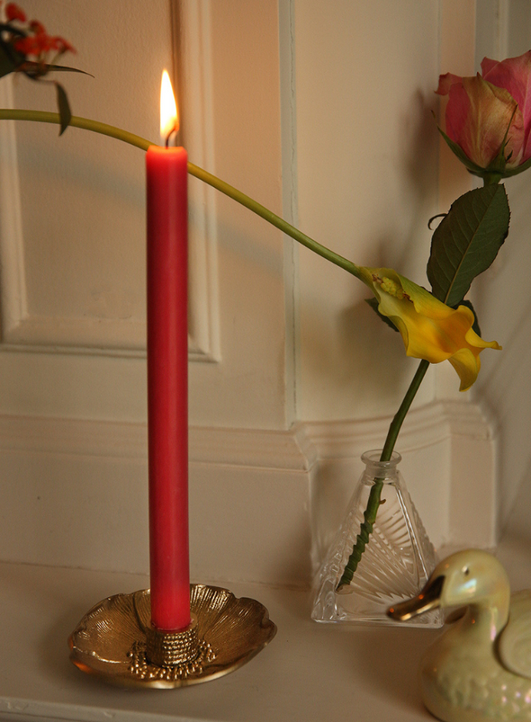 Mia Poppy Candle Holder from Doing Goods