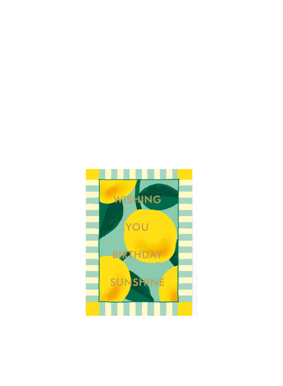 Lemons Birthday Card from Noi