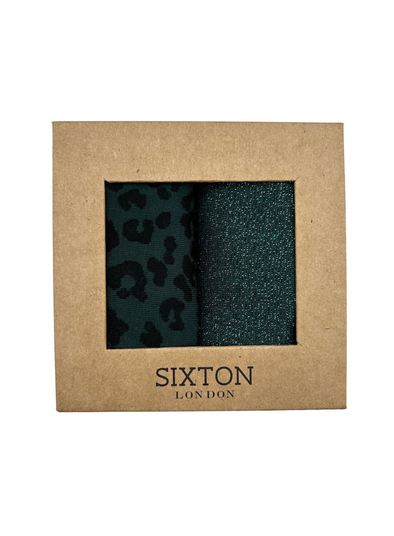 Teal Mix Duo Sock Box from Sixton