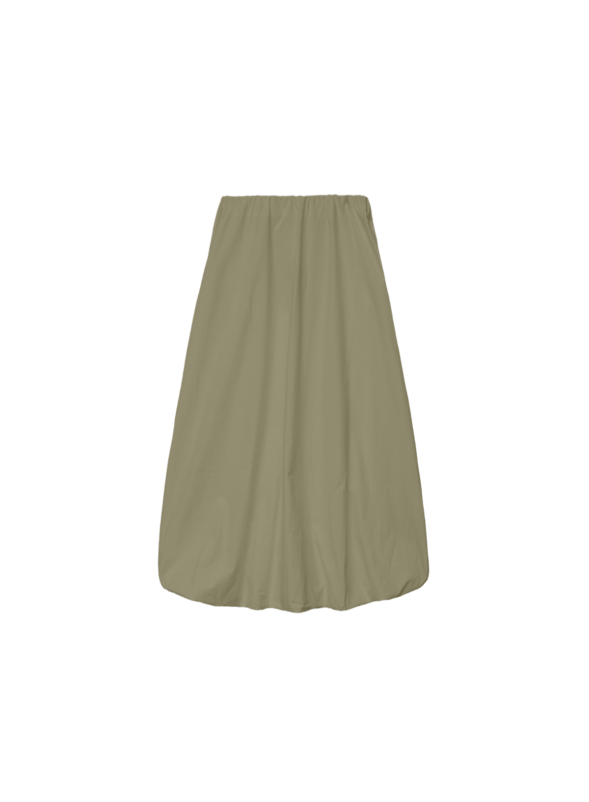 Globo Puffy Skirt in Khaki from Yerse