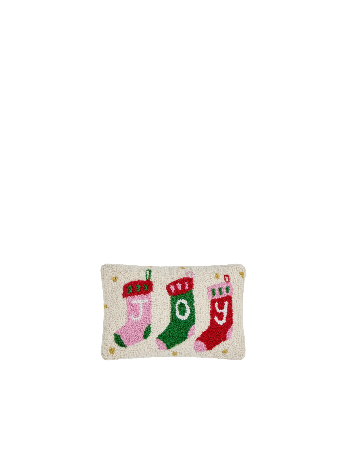Joy Stocking Hook Cushion from Peking Handicraft