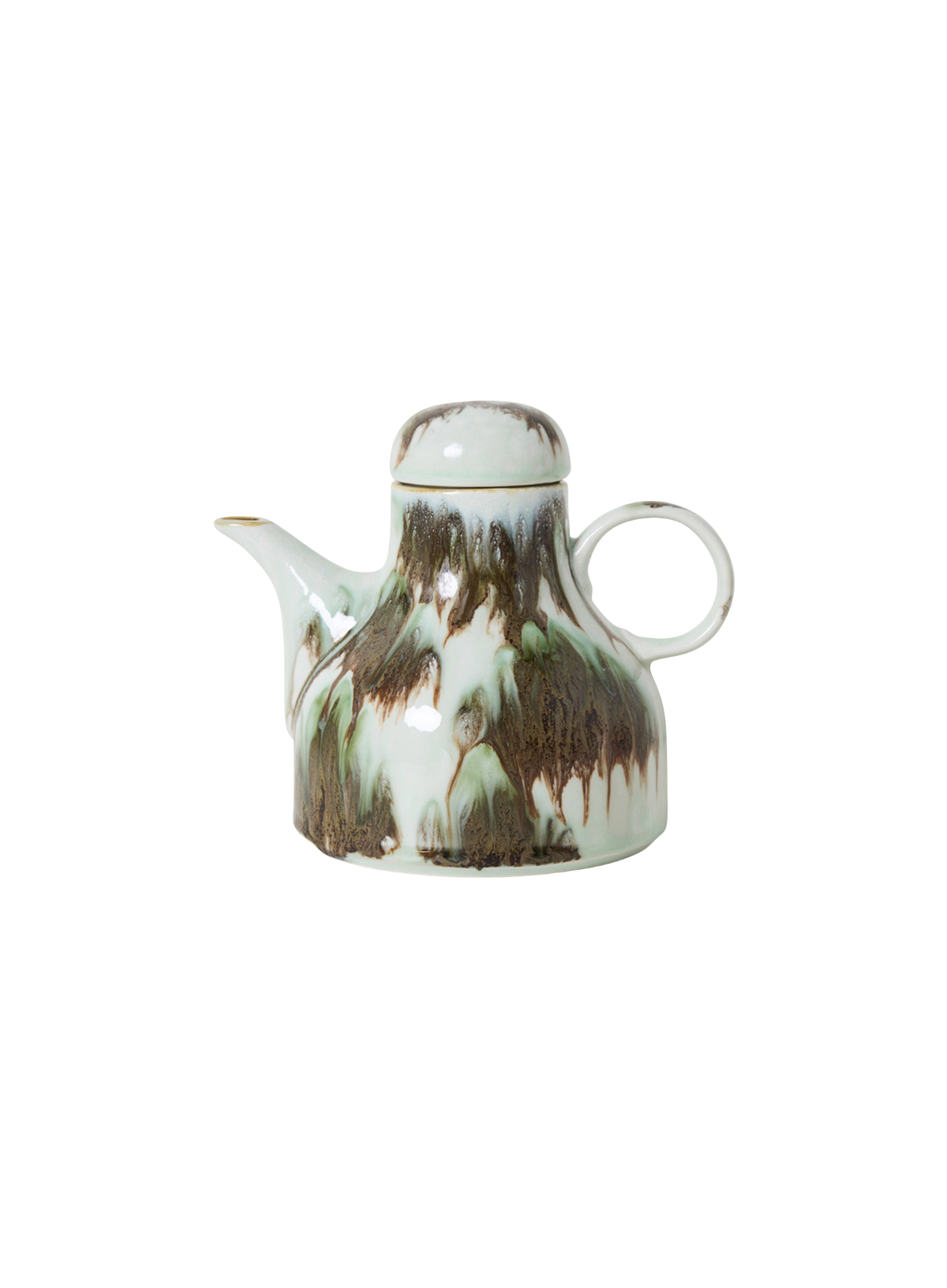 HK Living 70s Ceramics Coffee Pot in Tide