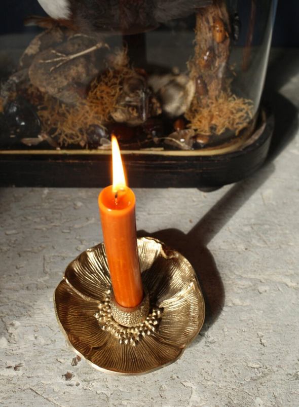 Mia Poppy Candle Holder from Doing Goods