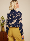 Carina Blouse Pixy in Evening Blue from King Louie
