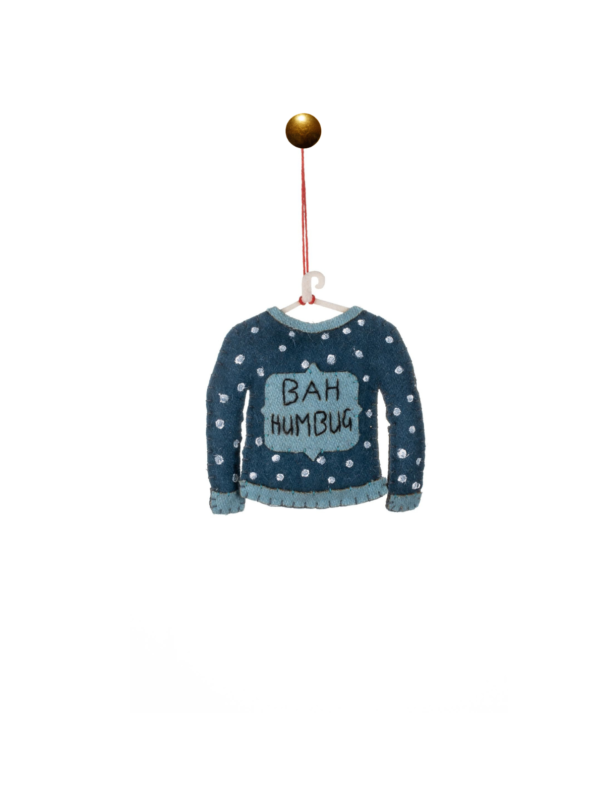 Felt Bah Humbug Jumper from Shoeless Joe