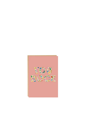 You Rock Romanian Pattern Card from Lomond Paper Co