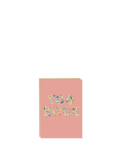 You Rock Romanian Pattern Card from Lomond Paper Co