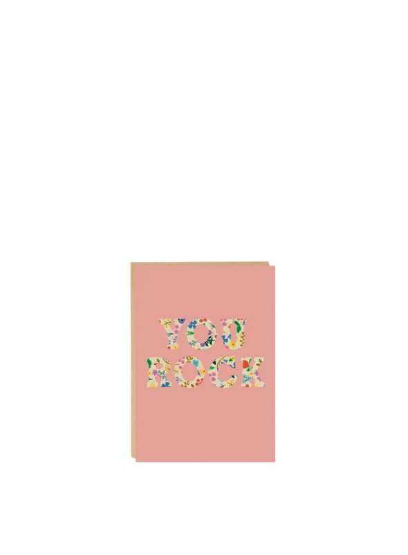 You Rock Romanian Pattern Card from Lomond Paper Co