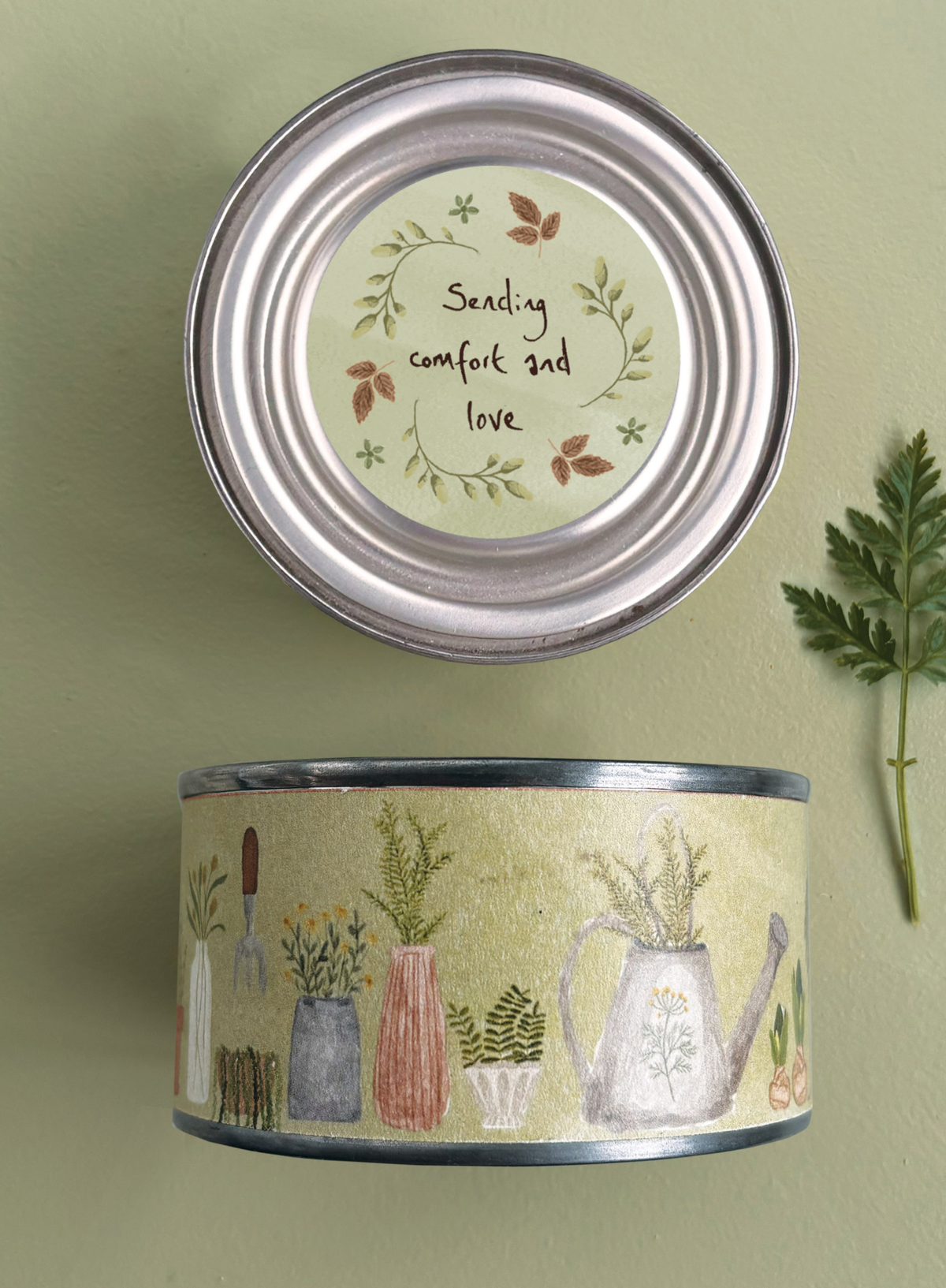 East of India Country candle Sending comfort & love