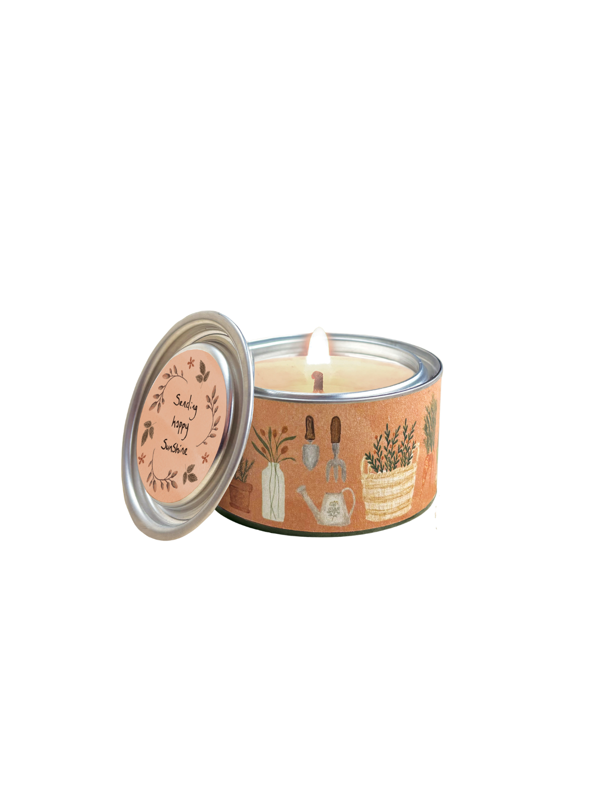 East of India Country candle Sending happy sunshine