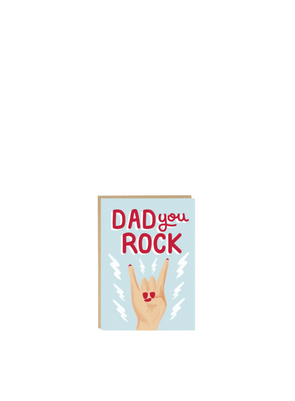 Dad You Rock Card from Lomond Paper Co