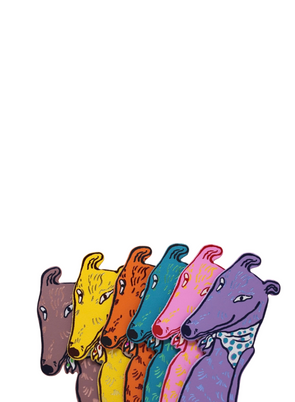 Dog Tails Bookmark from Ark