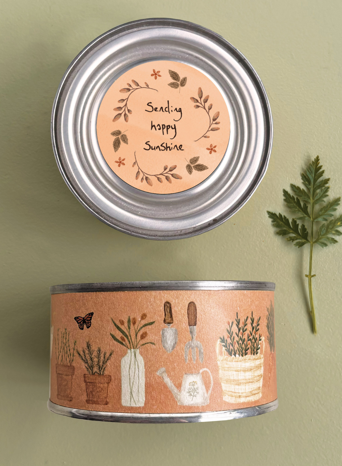 East of India Country candle Sending happy sunshine