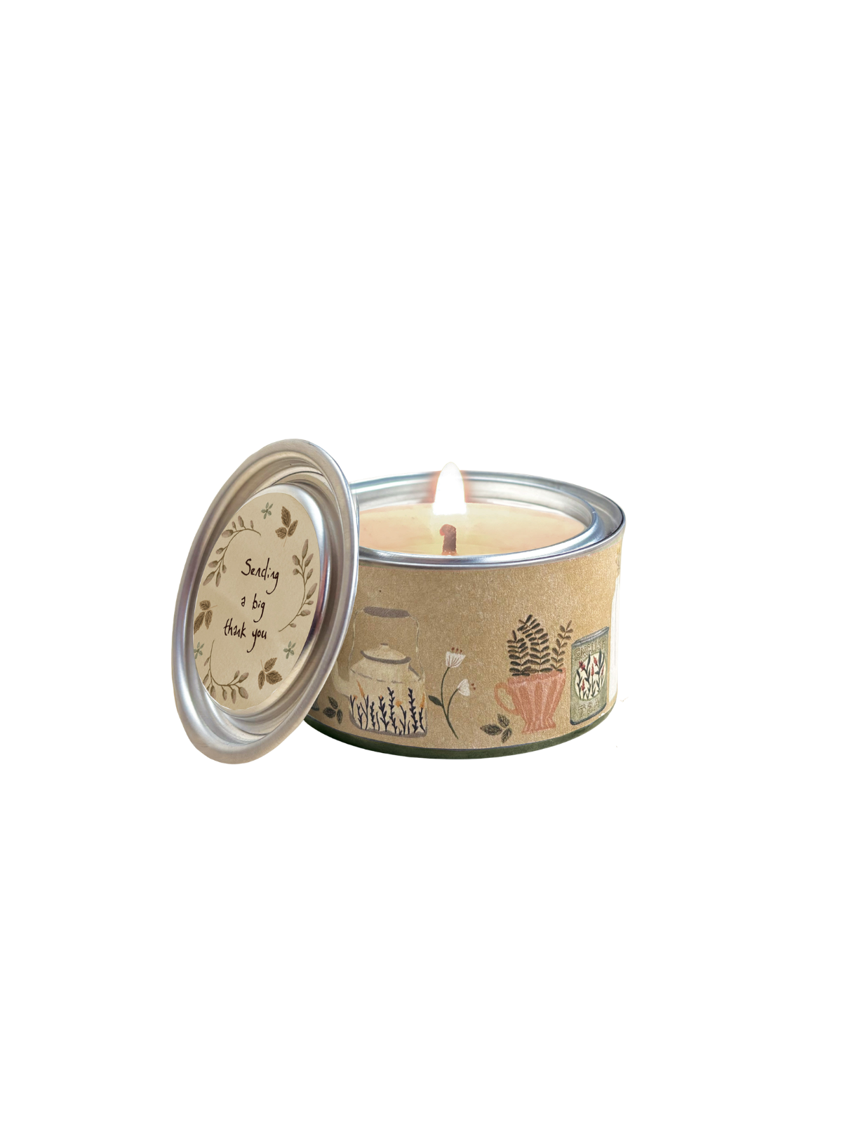 East of India Country candle Sending a big thank you