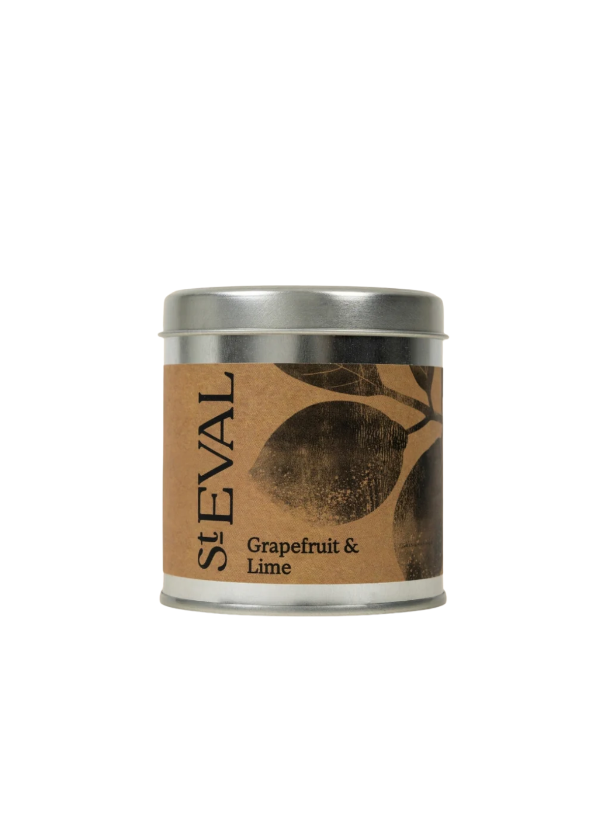 St Eval Scented Tin Candle - Grapefruit & Lime