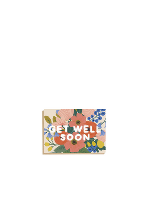 Get Well Soon Colourful Card from Lomond Paper Co