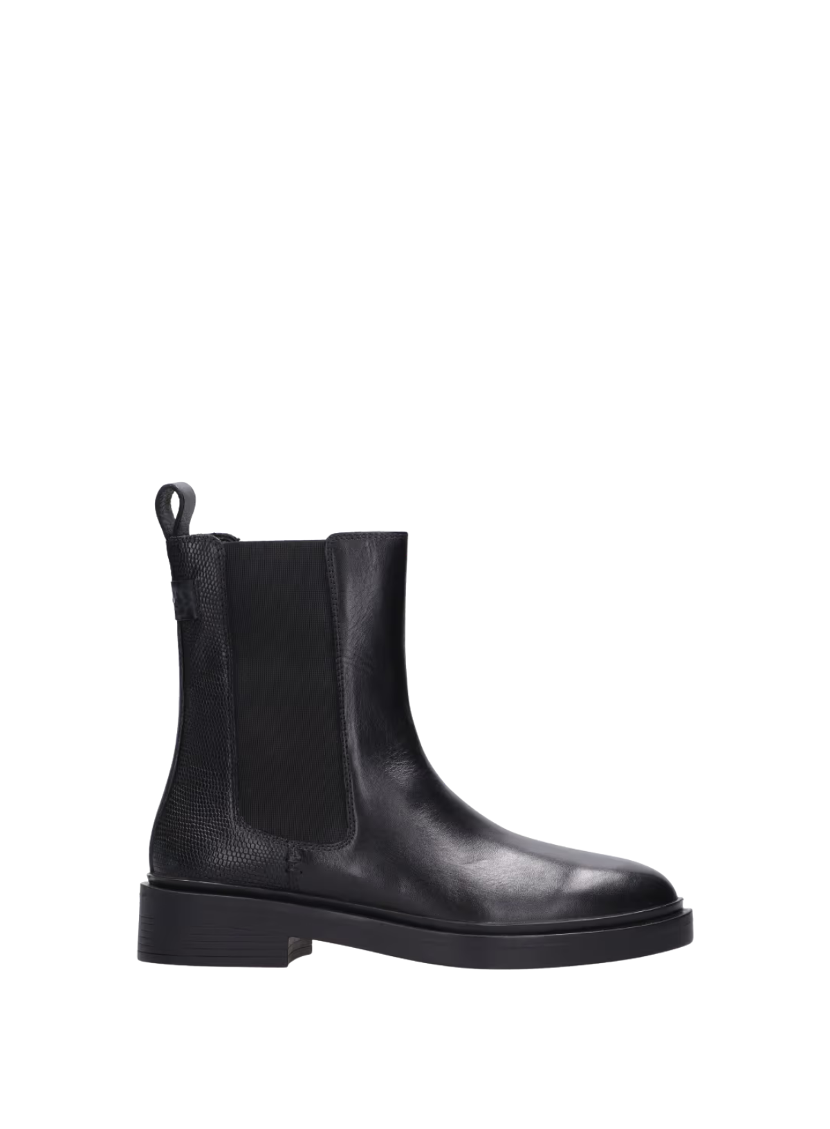 Fallon Leather Lizard in Black Lizard from Maruti
