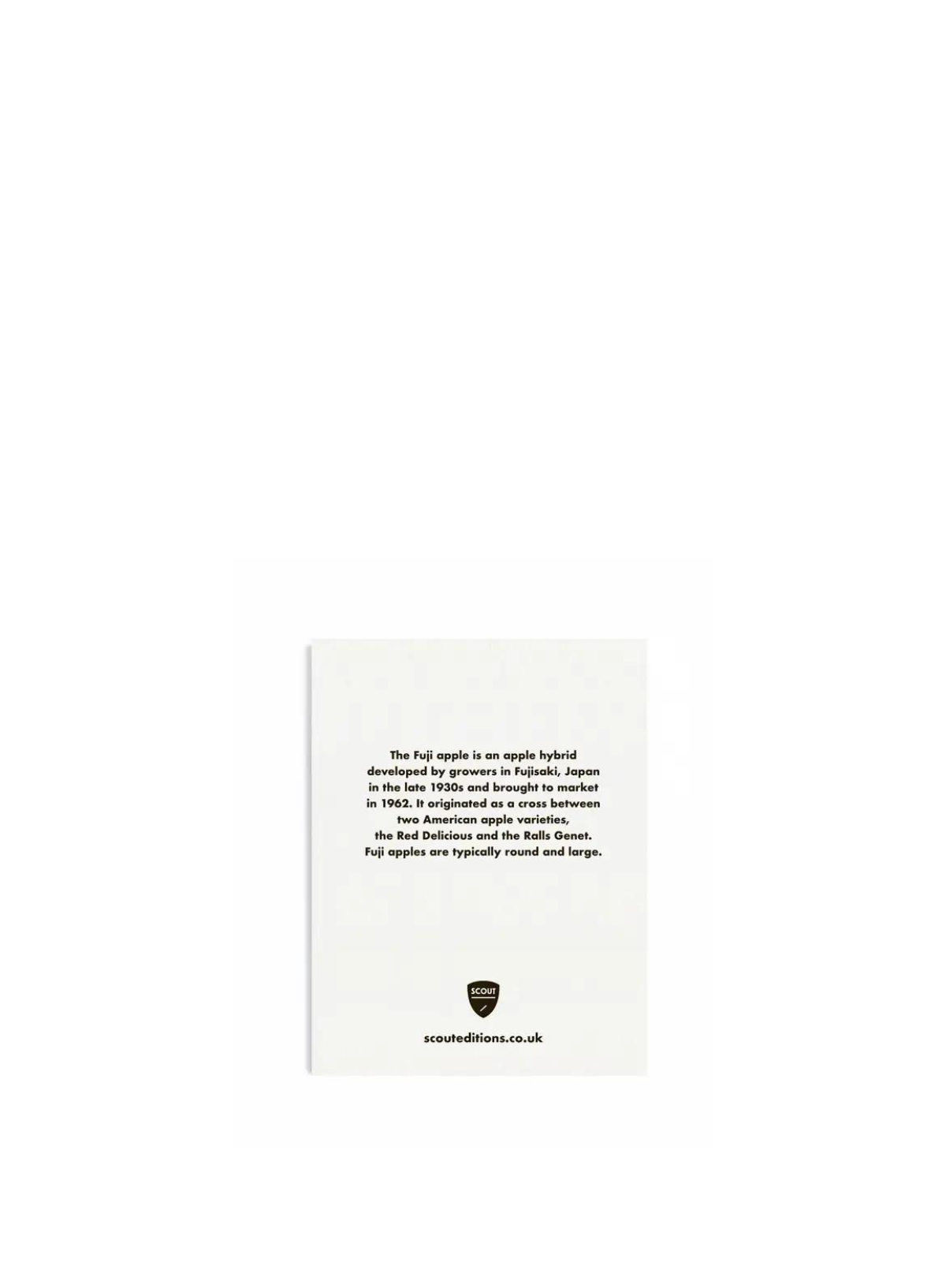Fuji Apple Mini Card from Scout Editions